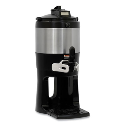 Thermofresh Server, 128 Oz, Silver/Black