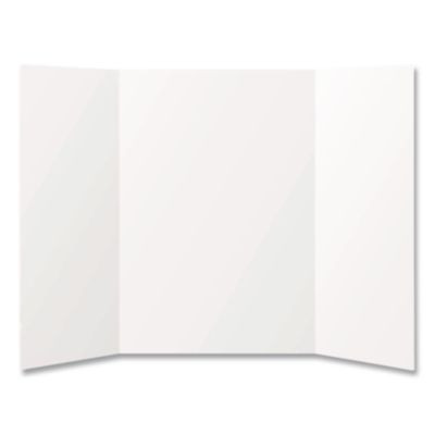 Trifold Display Boards, 28 x 40, White