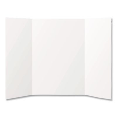 Trifold Display Boards, 14 x 22, White