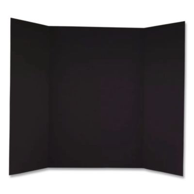 Trifold Display Boards, 36 x 48, Black