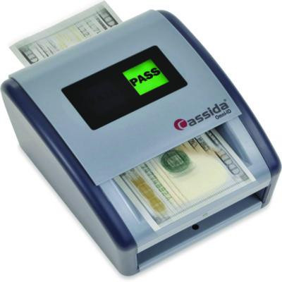 Omniid Counterfeit Detector For Usd, 3 Detection Methods, 6" x 6.9" x 7", Gray