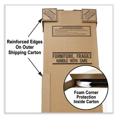 Adjustable Folding Tables, Rectangular, 60" x 30" x 22" To 32", Red Top, Black Legs, 4/Pallet