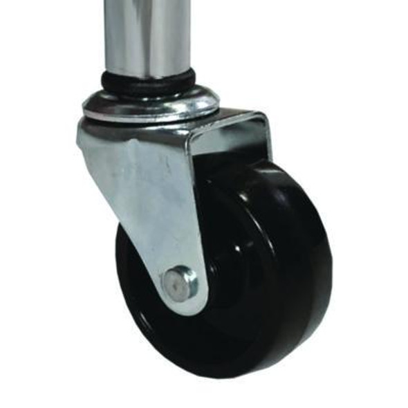 Portable Lockable Ball Locker, Metal, 176 Lb Capacity, 24 x 39 x 40, Chrome