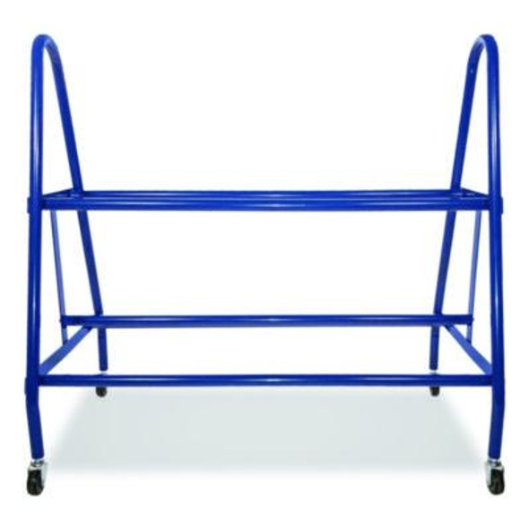 Heavy-Duty Deluxe Ball Cart, Metal, 132 Lb Capacity, 17.5 x 38 x 35.75, Blue