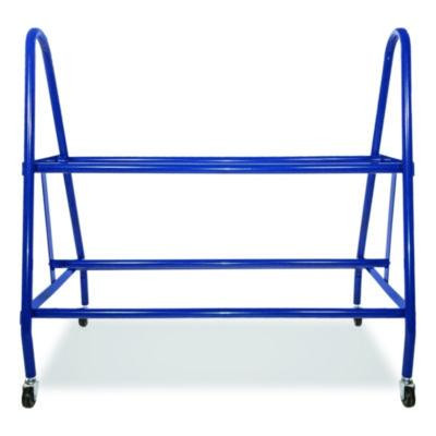 Heavy-Duty Deluxe Ball Cart, Metal, 132 Lb Capacity, 17.5 x 38 x 35.75, Blue