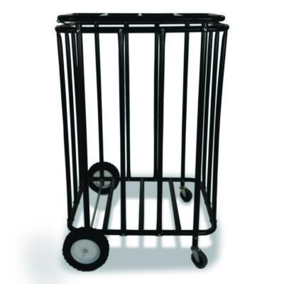 Compact Lockable Ball Locker, Metal, 176 Lb Capacity, 22 x 28 x 43, Black