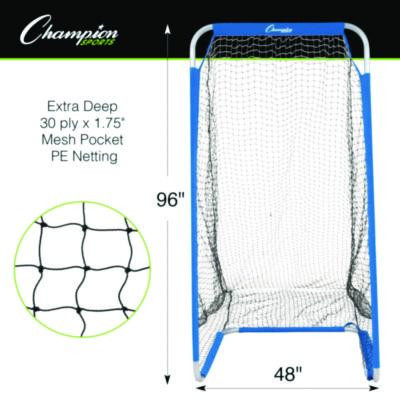 Football Kicking Screen, 96" x 48", 1.5" Dia Frame