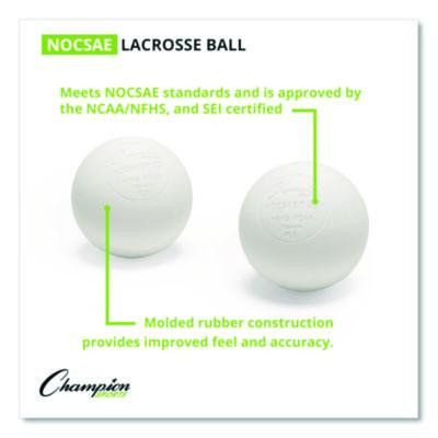 Bucket Of Lacrosse Balls, Official Size, White, 36 Balls/Bucket