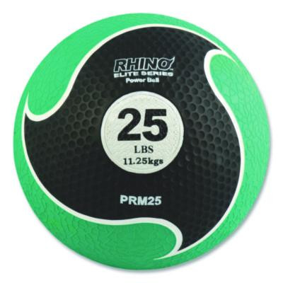 Rhino Elite Medicine Ball, 25 Lb, Green
