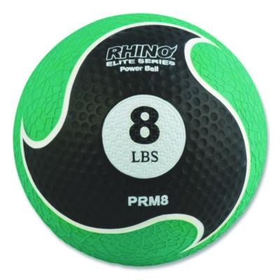 Rhino Elite Medicine Ball, 8 Lb, Green