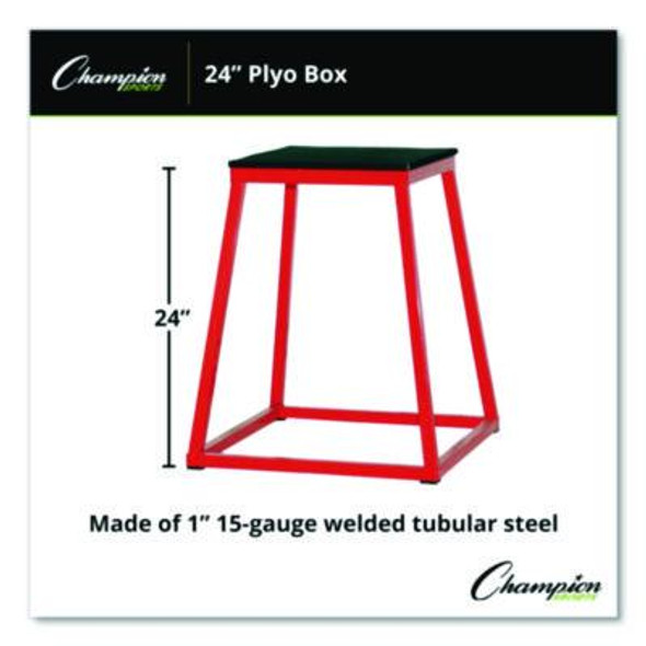 Plyo Box, 24" h, 21 x 21 Base