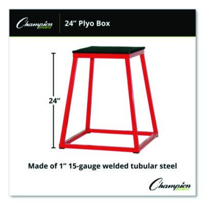 Plyo Box, 24" h, 21 x 21 Base