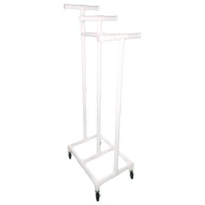 Jump Rope And Hoop Cart, Plastic, 19 x 28 x 69, White