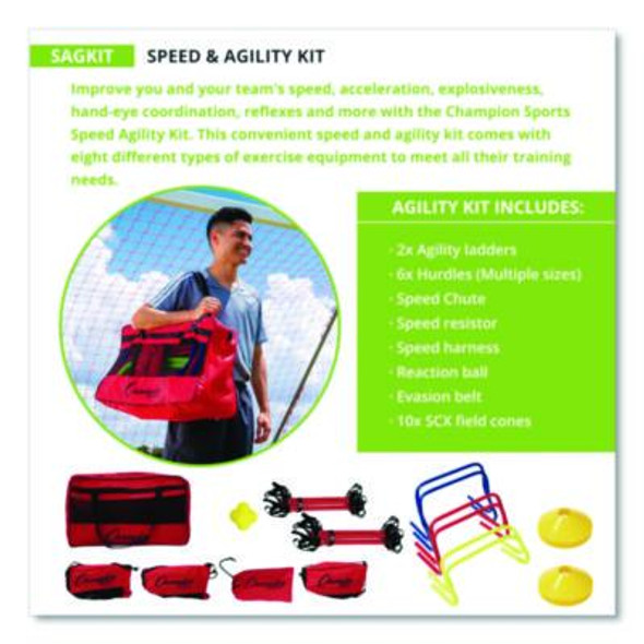 Speed And Agility Kit, With Carry Bag