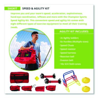 Speed And Agility Kit, With Carry Bag