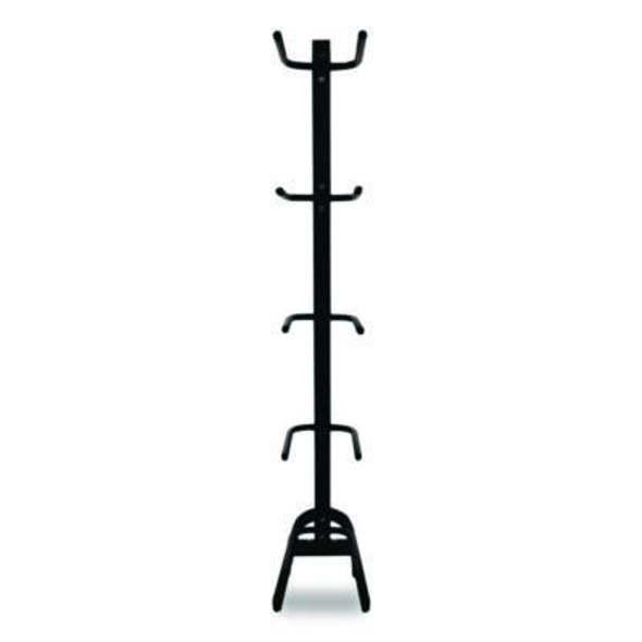 U-Ring Single Medicine Ball Tree, 23" x 22.5" x 64.5", Black