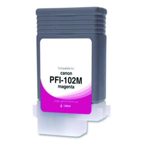 Compatible Magenta Ink, Replacement For Pfi-102 (0897B001), 130 Ml