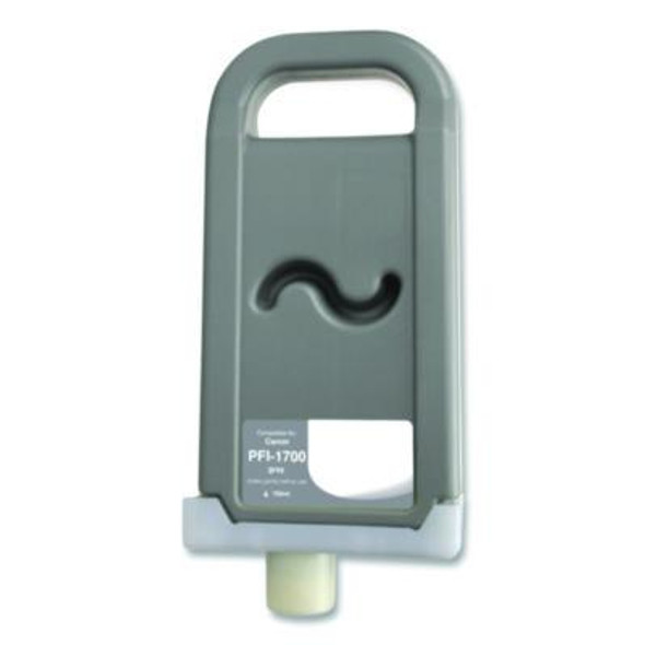 Compatible Gray Ink, Replacement For Pfi-1700 (0781C001Aa), 700 Ml