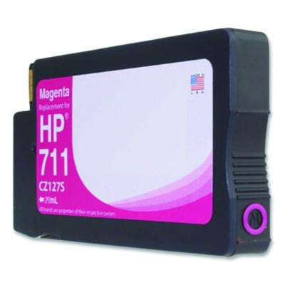 Remanufactured Magenta Ink, Replacement For 711 (Cz131A), 29 Ml
