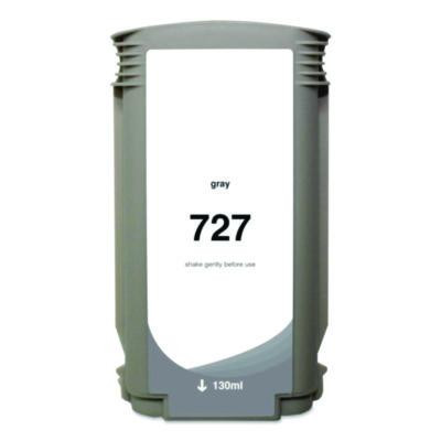 Compatible Gray Ink, Replacement For 727 (B3P24A), 130 Ml