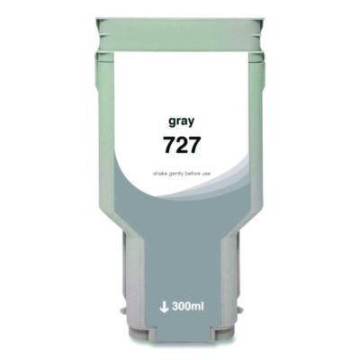 Compatible Gray High-Yield Ink, Replacement For 727Xl (F9J80A), 300 Ml