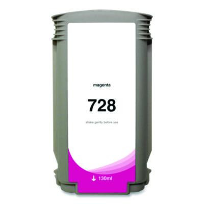 Compatible Magenta Ink, Replacement For 728 (F9J66A), 130 Ml