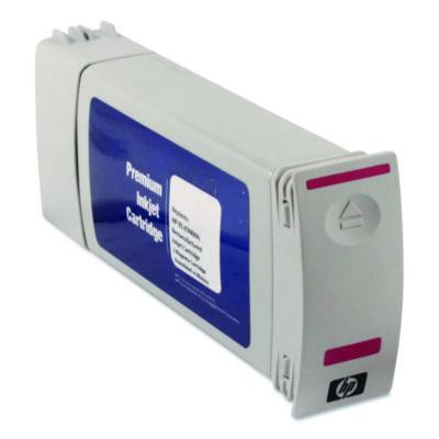 Compatible Magenta High-Yield Ink, Replacement For 91 (C9468A), 775 Ml