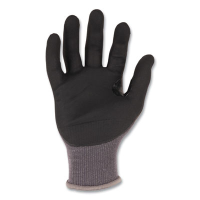 Proflex 7043 Ansi A4 Nitrile Coated Cr Gloves, En388: 4X42D, 9" Long, X-Large, Gray, 12 Pairs