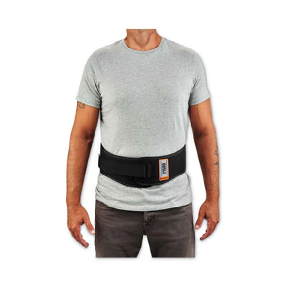 Proflex 1500 Weight Lifters Style Back Support Belt, 2X-Large, 42" To 46" Waist, Black