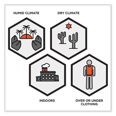 Chill-Its 6225 Premium Fr Phase Change Cooling Vest, Modacrylic Cotton, Small/Medium, Orange