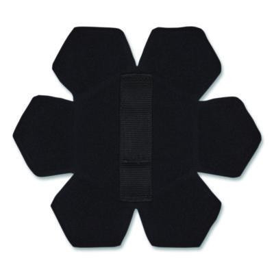 Chill-Its 6612 Hard Hat Cooling Top Pad, 6" Dia, Blue, 3/Pack