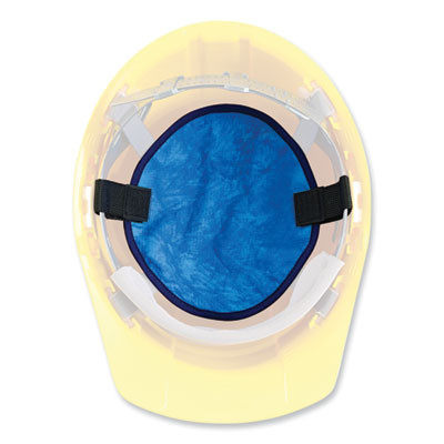 Chill-Its 6715Ct Hard Hat Cooling Pad - Pva, 7 x 6.5, Blue
