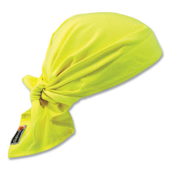 Chill-Its 6710Fr Fire Resistant Cooling Tie Bandana Triangle Hat, One Size Fits Most, Lime
