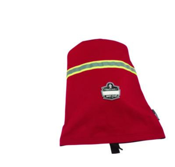 Arsenal 5082 Scba Mask Bag With Hook-And-Loop Closure, Fleece Lining, 8.5 x 8.5 x 14, Red