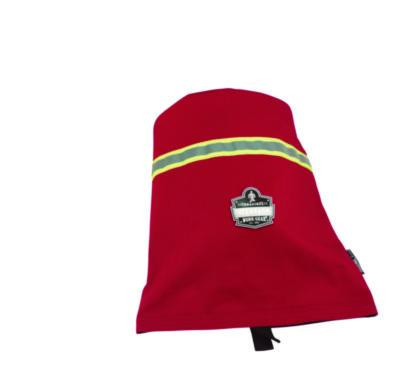 Arsenal 5082 Scba Mask Bag With Hook-And-Loop Closure, Fleece Lining, 8.5 x 8.5 x 14, Red