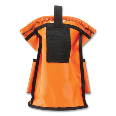 Arsenal 5538 Topped Parts Tarpaulin Pouch, 7.5 x 7.5 x 12, Tarpaulin, Orange