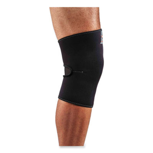 Proflex 600 Neoprene Single Layer Knee Sleeve, X-Large, Black