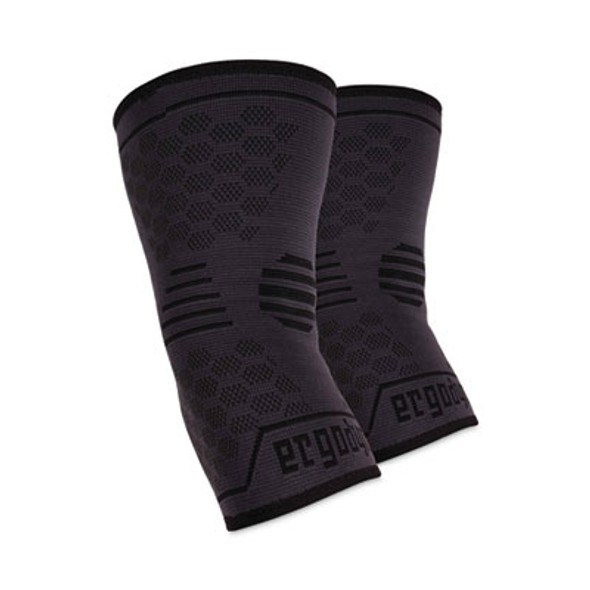 Proflex 651 Elbow Compression Sleeve, Small, Gray/Black