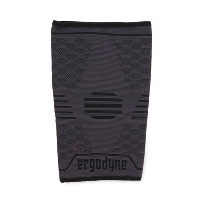Proflex 651 Elbow Compression Sleeve, Small, Gray/Black
