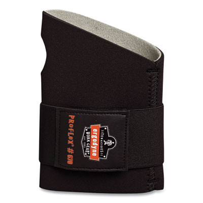 Proflex 670 Ambidextrous Single Strap Wrist Support, Small, Fits Left Hand/Right Hand, Black