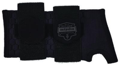 Proflex 685 Wrist Support Sleeve With Double Strap, Medium, Fits Left Hand/Right Hand, Black