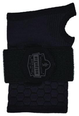 Proflex 680 Wrist Support Sleeve With Single Strap, Small, Fits Left Hand/Right Hand, Black
