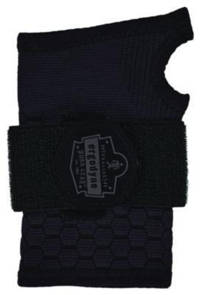 Proflex 680 Wrist Support Sleeve With Single Strap, Medium, Fits Left Hand/Right Hand, Black