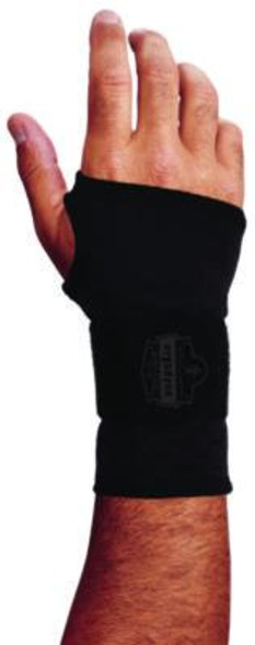 Proflex 680 Wrist Support Sleeve With Single Strap, Large, Fits Left Hand/Right Hand, Black
