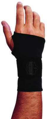Proflex 680 Wrist Support Sleeve With Single Strap, Large, Fits Left Hand/Right Hand, Black