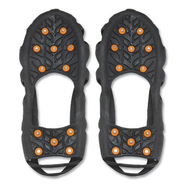 Trex 6304 One-Piece Step-In Full Coverage Ice Cleats, Large, Black, Pair