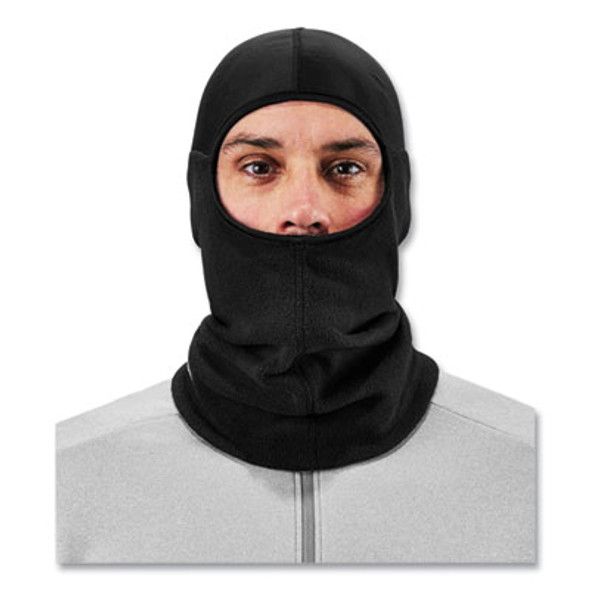 N-Ferno 6822 Balaclava Spandex Top Face Mask, Spandex/Fleece, One Size Fits Most, Black