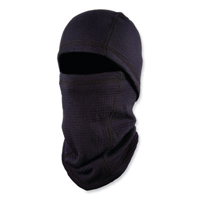 N-Ferno 6847 Fr Dual Compliant Balaclava Face Mask, Polartec Fr Power Grid Fleece, One Size Fits Most, Navy