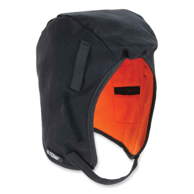 N-Ferno 6860 2-Layer Fr Regular Winter Liner, Cotton/Fleece/Modacrylic, One Size Fits Most, Black