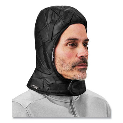 N-Ferno 6952 3-Layer Quilt Shoulder Winter Liner, Foam/Polyester/Sherpa, One Size Fits Most, Black